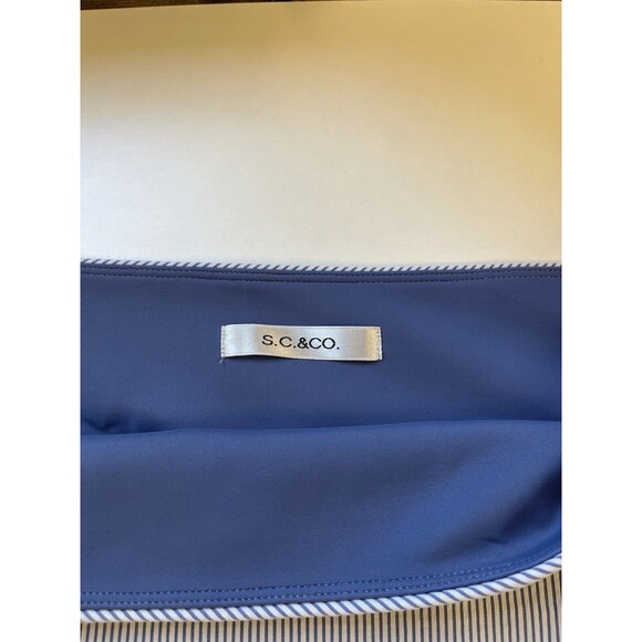 S.C.& CO Womens Skort Blue/white pinstripe. Sz XXL. Golf ,Tennis, Tummy Control - Picture 3 of 7